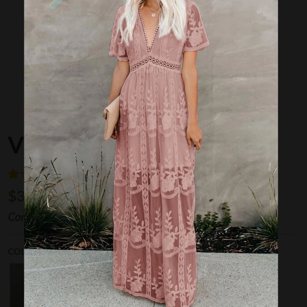 Lace Maxi Dress